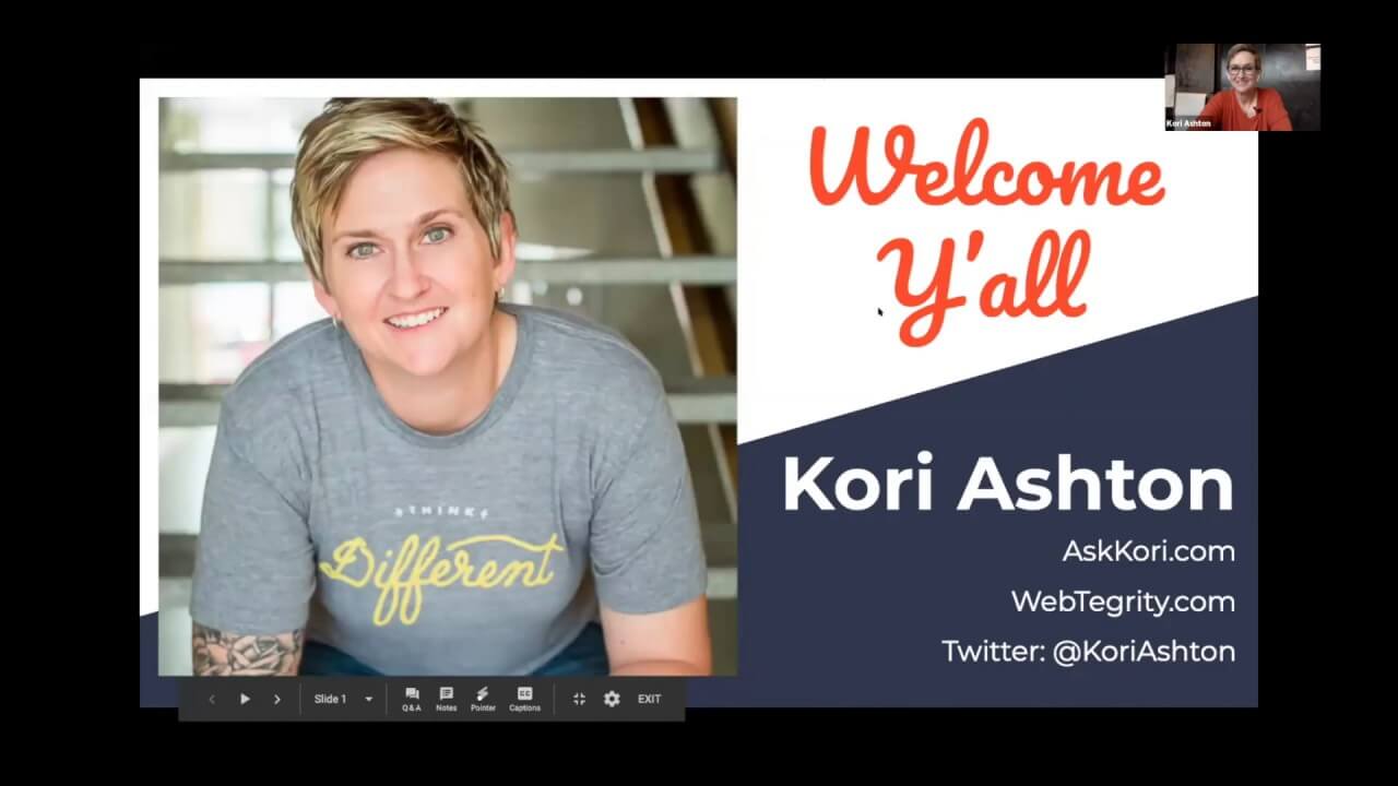 WordPress YouTube 频道 - Kori Ashton