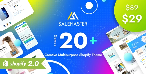 SaleMaster Shopify 테마