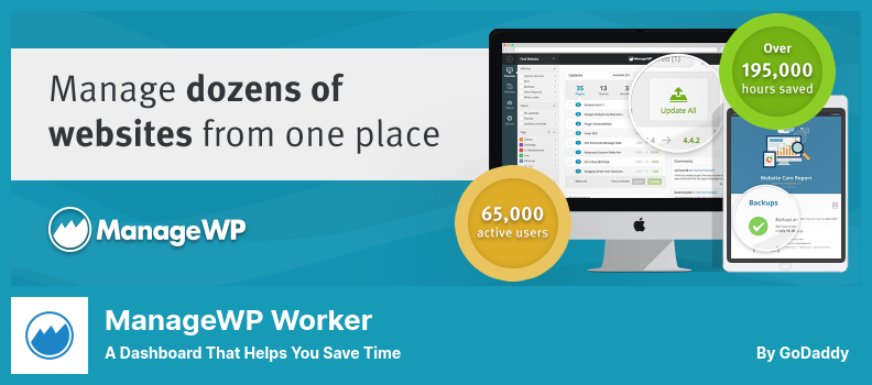 ManageWP Worker Plugin - 帮助您节省时间的仪表板