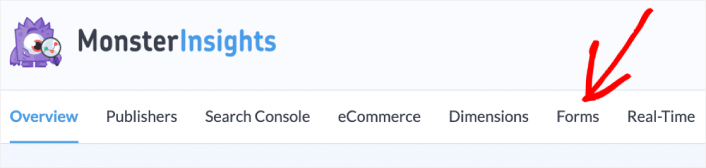 MonsterInsights 表格报告