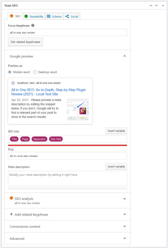 yoastseoを使用してビジネスブログを改善する