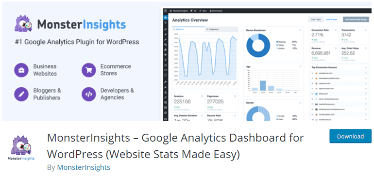 MonsterInsightsの最高のGoogleAnalyticsプラグイン