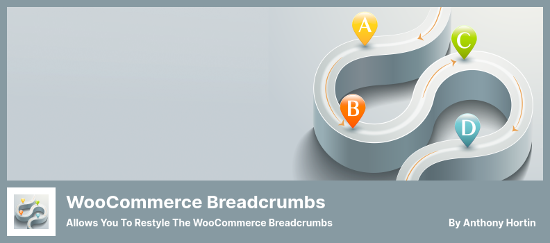 WooCommerce 面包屑插件 - 允许您重新设置 WooCommerce 面包屑的样式