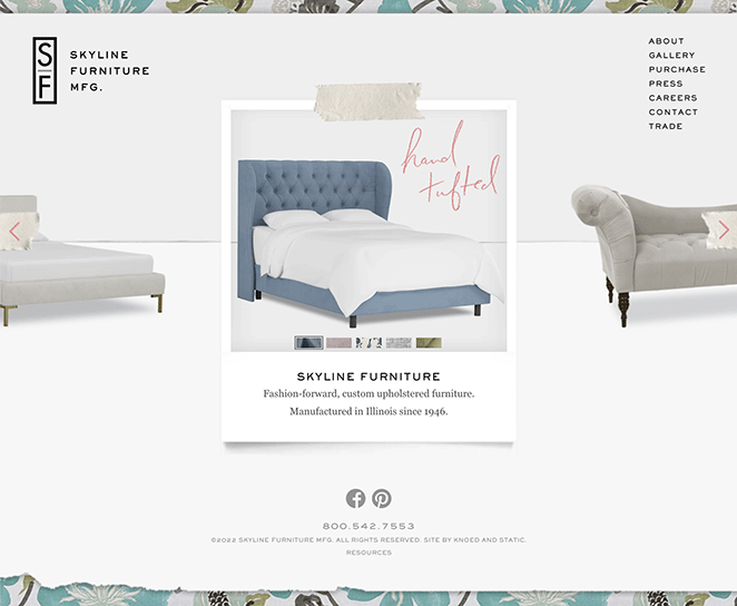 skyline-furniture-mobile-friendly-website-example-SeedProd Skyline furniture mobile friendly website example