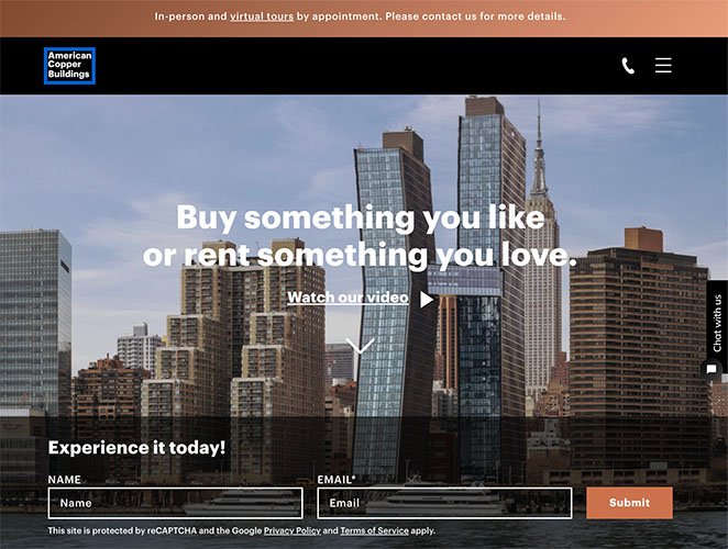 american-copper-mobile-friendly-website-example-SeedProd American copper mobile friendly website example