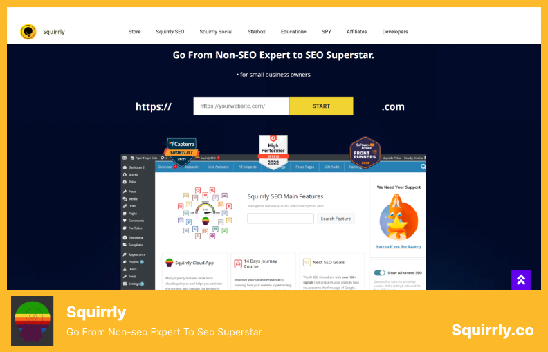 Squirrly SEO 插件 - 从非 seo 专家到 Seo 巨星