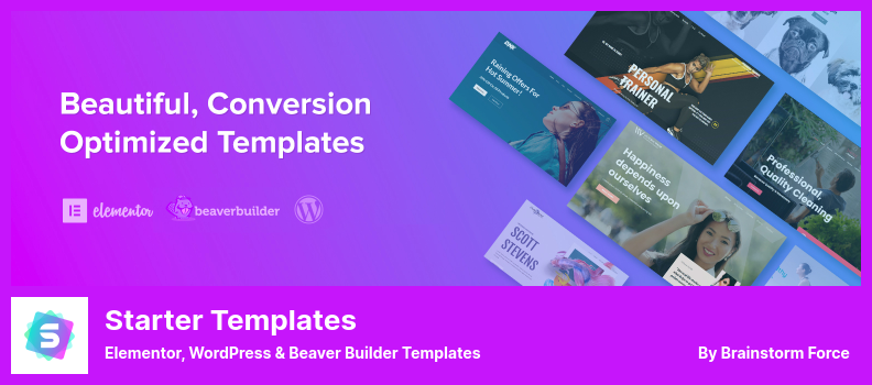 Starter-Vorlagen-Plugin - Elementor-, WordPress- und Beaver Builder-Vorlagen