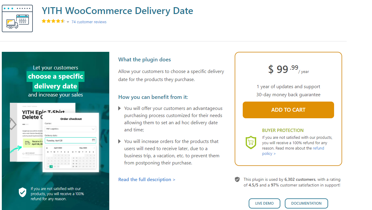 WooCommerce Lieferdatum-Plugin