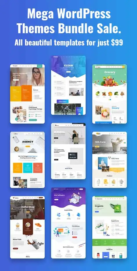 WordPress 모든 테마 번들