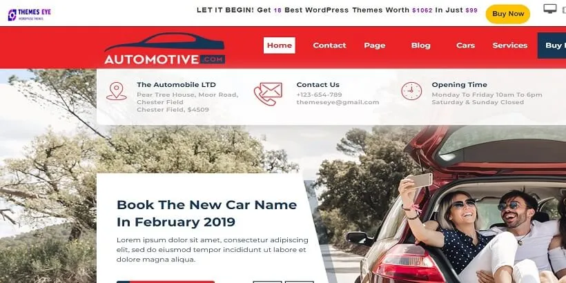 サヤラ-Automotive-best-free-automobile-wordpress-themes