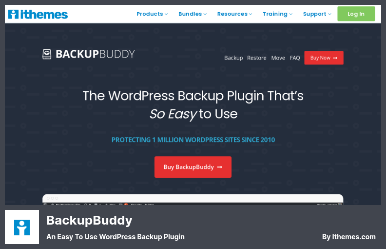 BackupBuddy Eklentisi - Kullanımı Kolay Bir WordPress Yedekleme Eklentisi