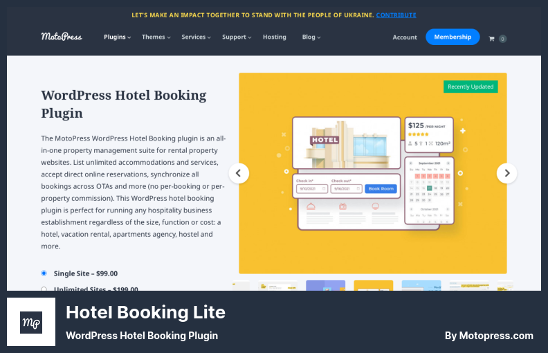 Plugin de réservation d'hôtel Lite - Plugin de réservation d'hôtel WordPress