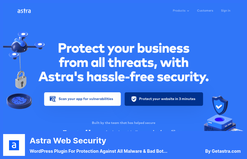 Astra Web Security Plugin - 用于防止所有恶意软件和恶意机器人的 WordPress 插件