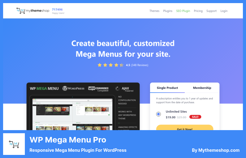 Plugin WP Mega Menu Pro - Plugin Mega Menu Responsivo para WordPress