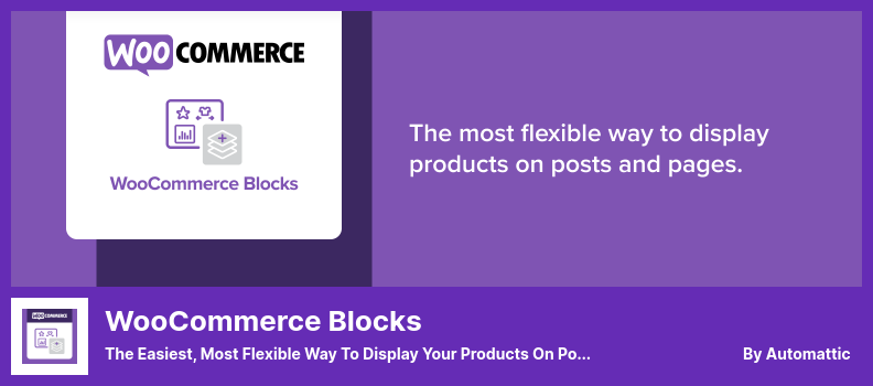 WooCommerce Blocks Plugin - 在帖子和页面上显示您的产品的最简单、最灵活的方式