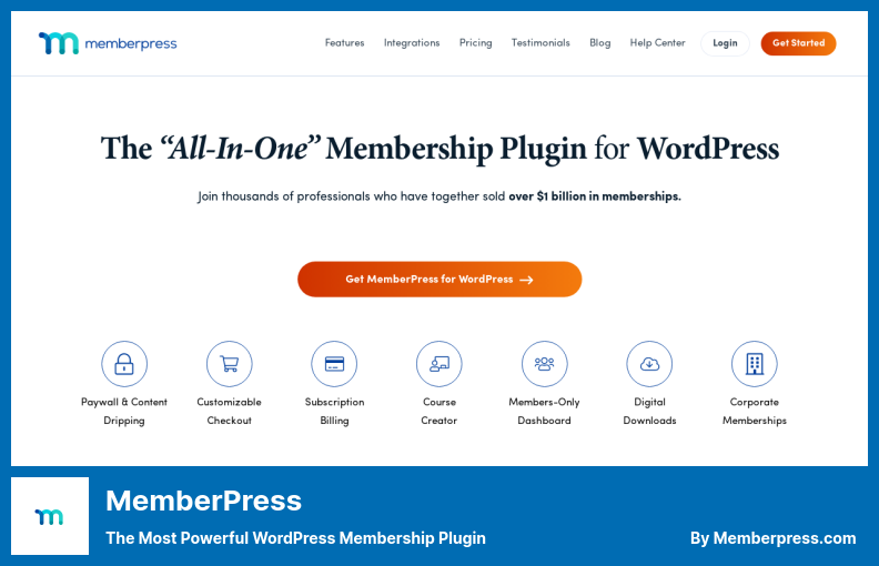 Plugin MemberPress - O Plugin de Associação WordPress Mais Poderoso