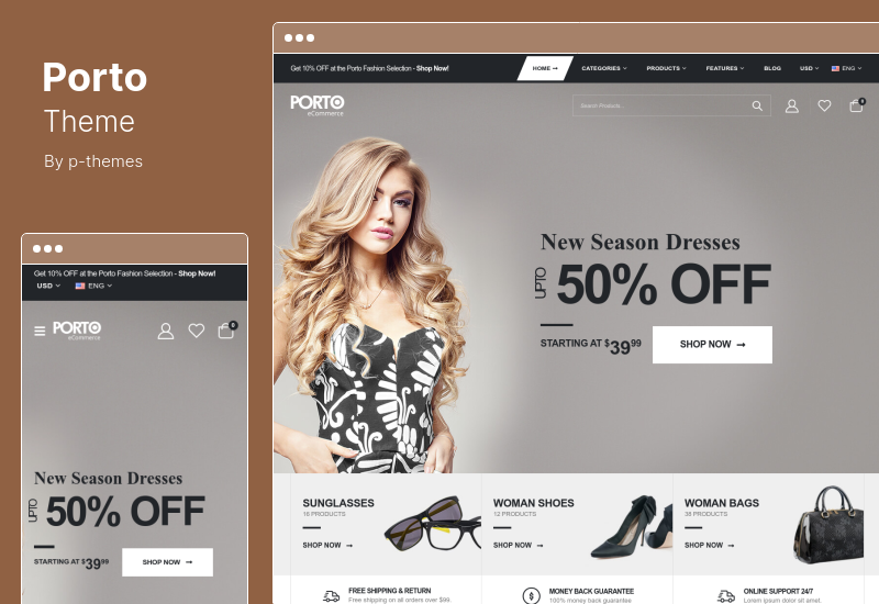 Tema do Porto - Tema WooCommerce multiuso