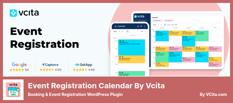 Calendario registrazione eventi di vcita Plugin - Plugin WordPress per prenotazioni e registrazione eventi