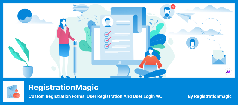 Plugin RegistrationMagic - Moduli di registrazione personalizzati, registrazione utenti e plug-in WordPress per l'accesso degli utenti