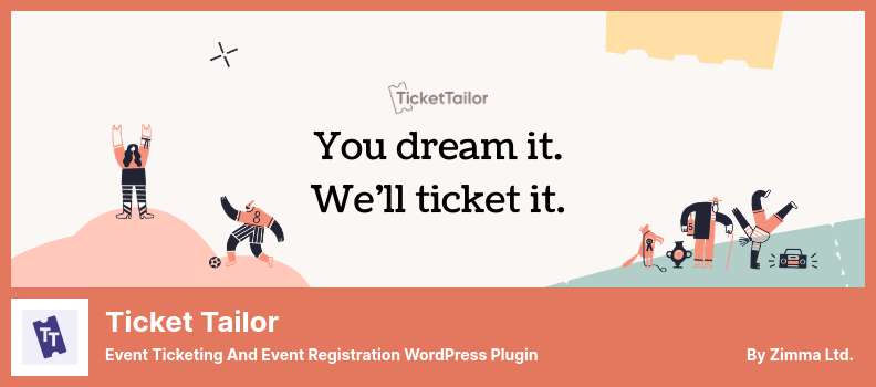 Plugin Ticket Tailor - Plugin WordPress per Biglietteria Eventi e Registrazione Eventi