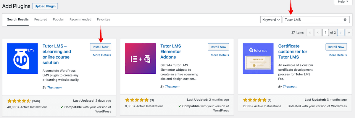 Установить репетитора LMS