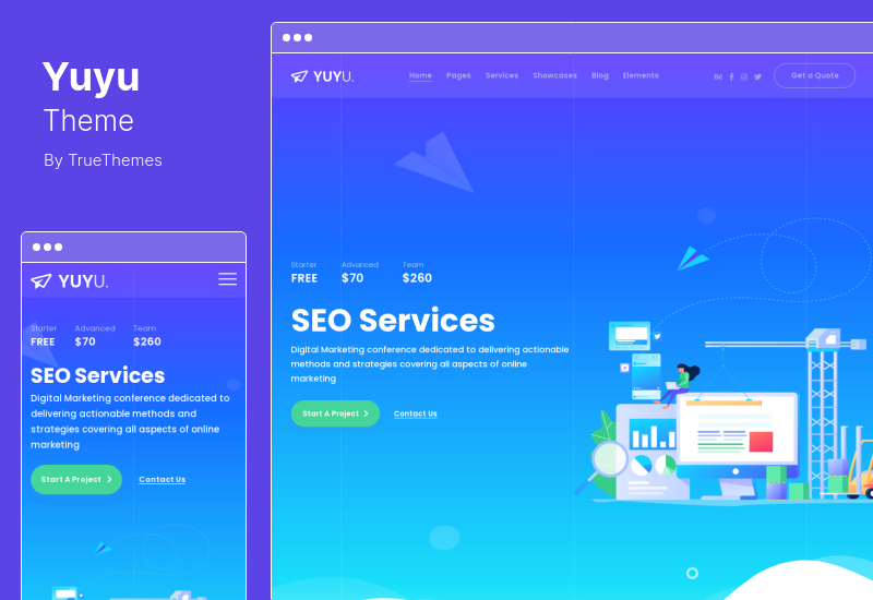 Yuyu Theme - SEO Agency