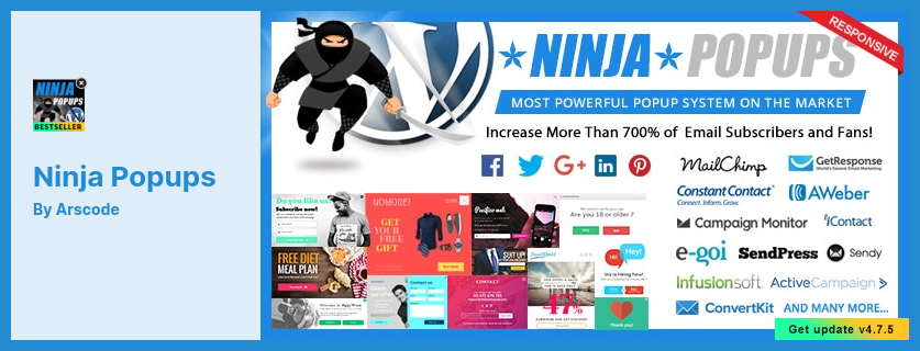 ปลั๊กอินนินจาป๊อปอัป - ปลั๊กอินป๊อปอัปป๊อปอัปส่วนใหญ่สำหรับ WordPress