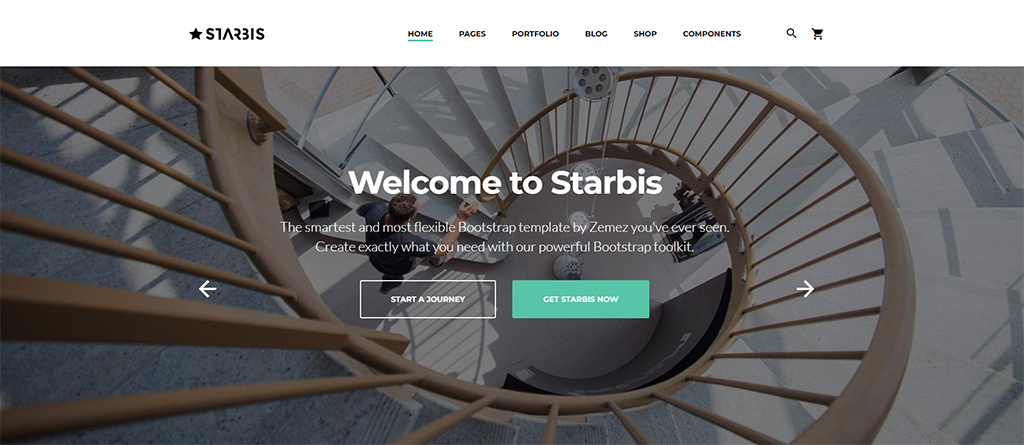Starbis 비즈니스 HTML5 웹사이트 템플릿