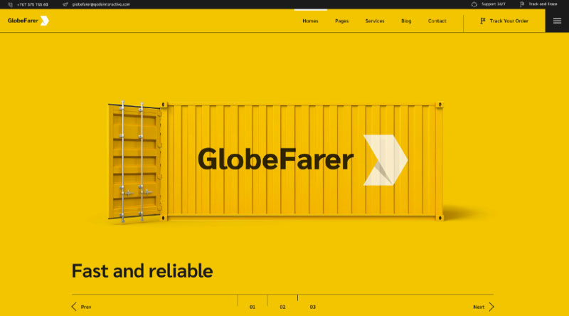 GlobeFarer WordPress Theme