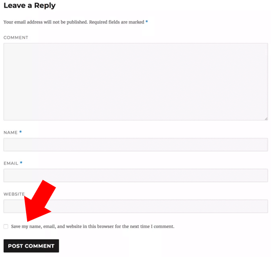 如何在 WordPress 中添加 GDPR 评论隐私选择加入复选框