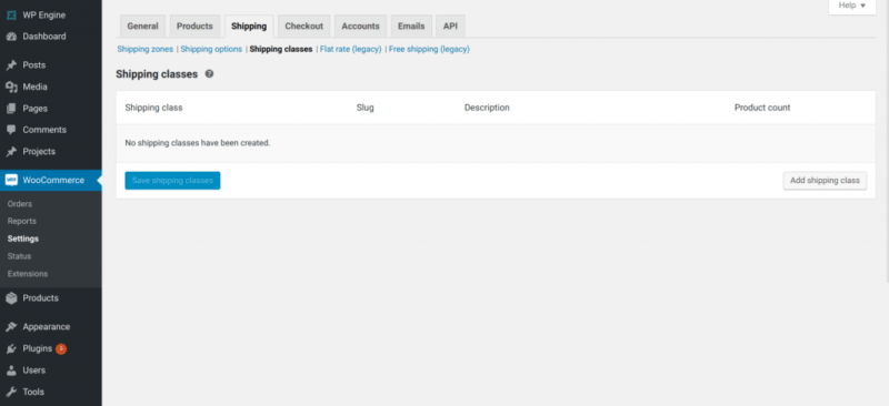 WooCommerce'de Nakliye Bölgeleri, Nakliye Oranları, Nakliye Sınıfları nasıl kurulur