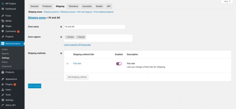 WooCommerce'de Nakliye Bölgeleri, Nakliye Oranları, Nakliye Sınıfları nasıl kurulur