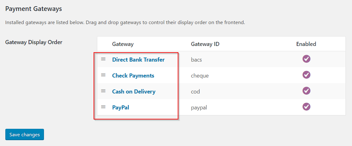 Como configurar as opções de checkout e pagamento do WooCommerce