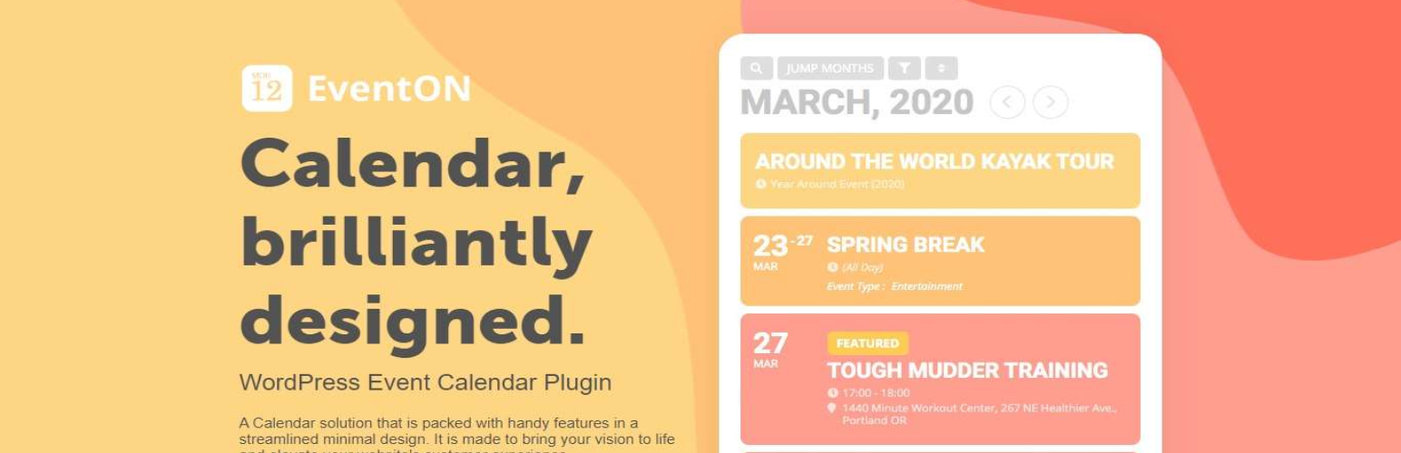最佳活动 WordPress 插件：EventOn