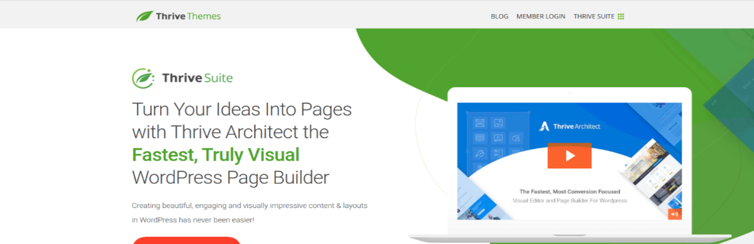 Générateur de pages Thrive Architect