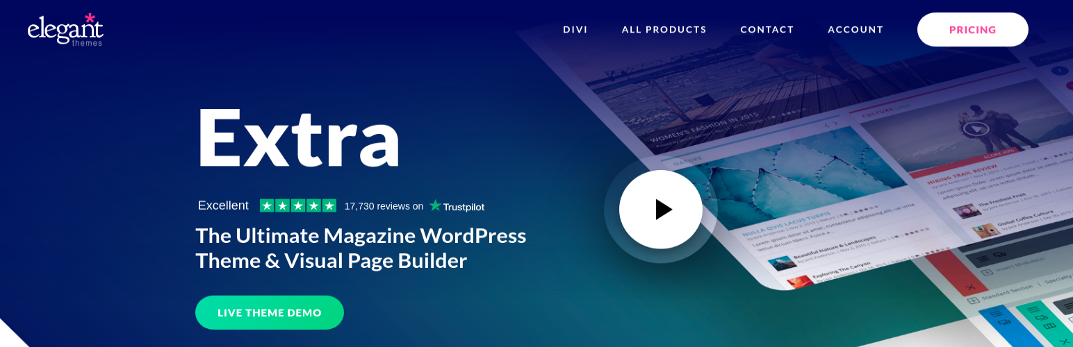 Tema adicional de WordPress para revistas