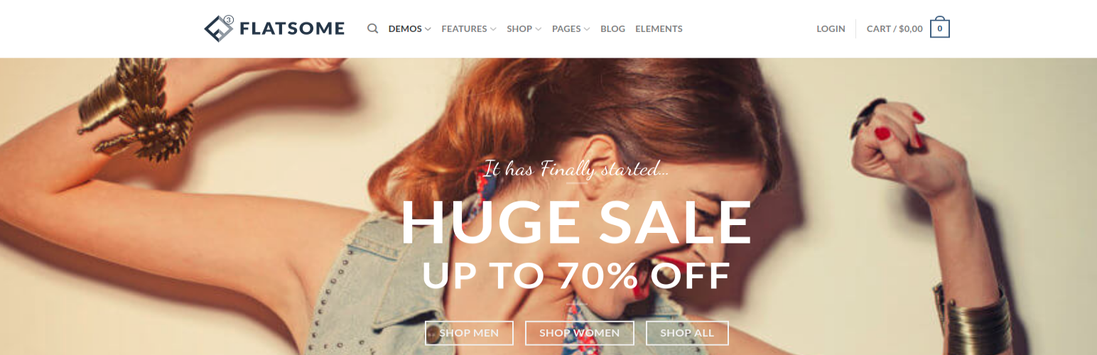 Flatsome Tema Premium de WordPress