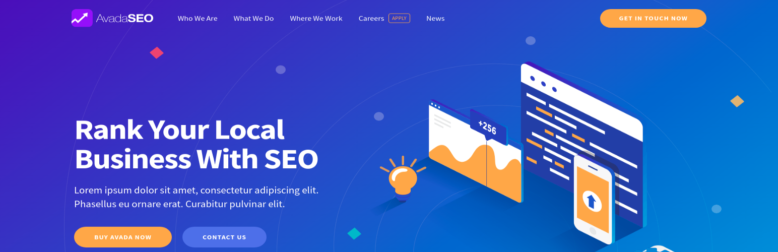 Tema premium de WordPress de Avada