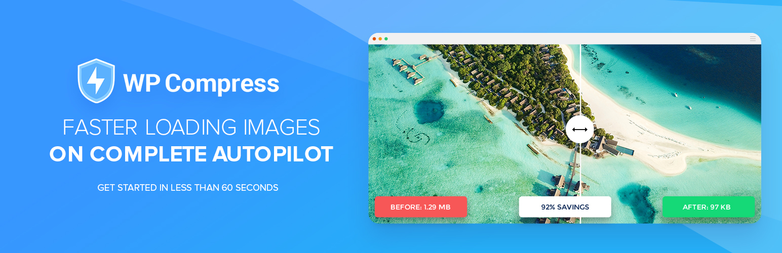 Complemento de optimización de imagen WP Compress