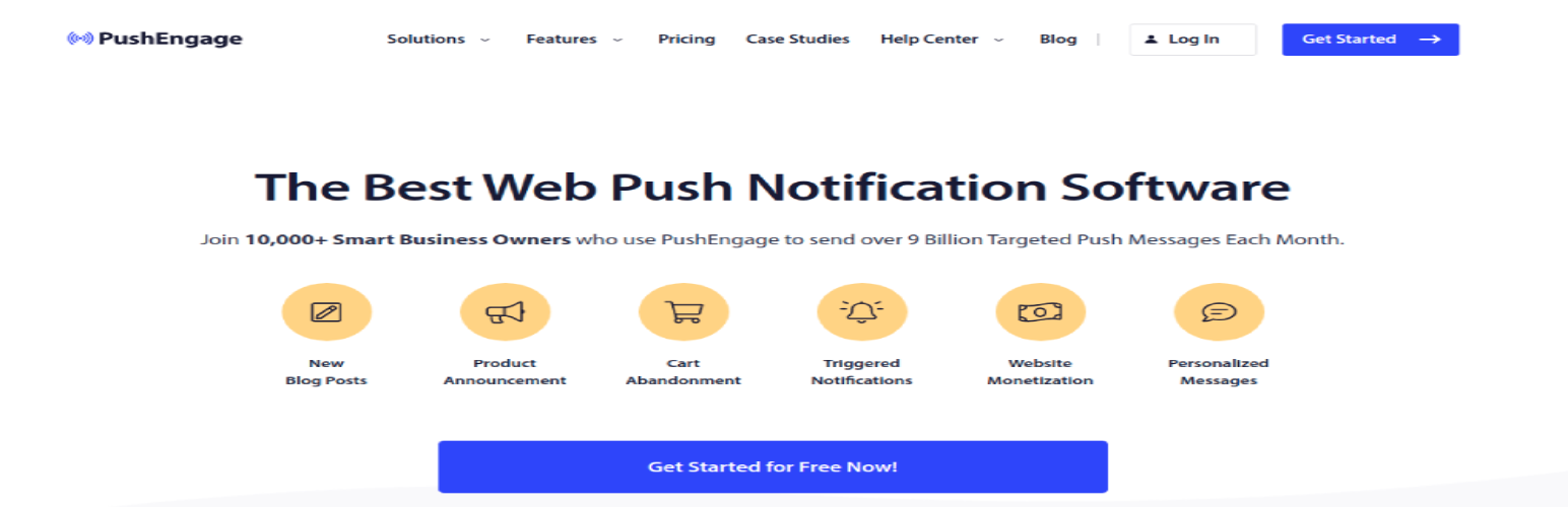 PushEngage WordPress 潛在客戶生成插件