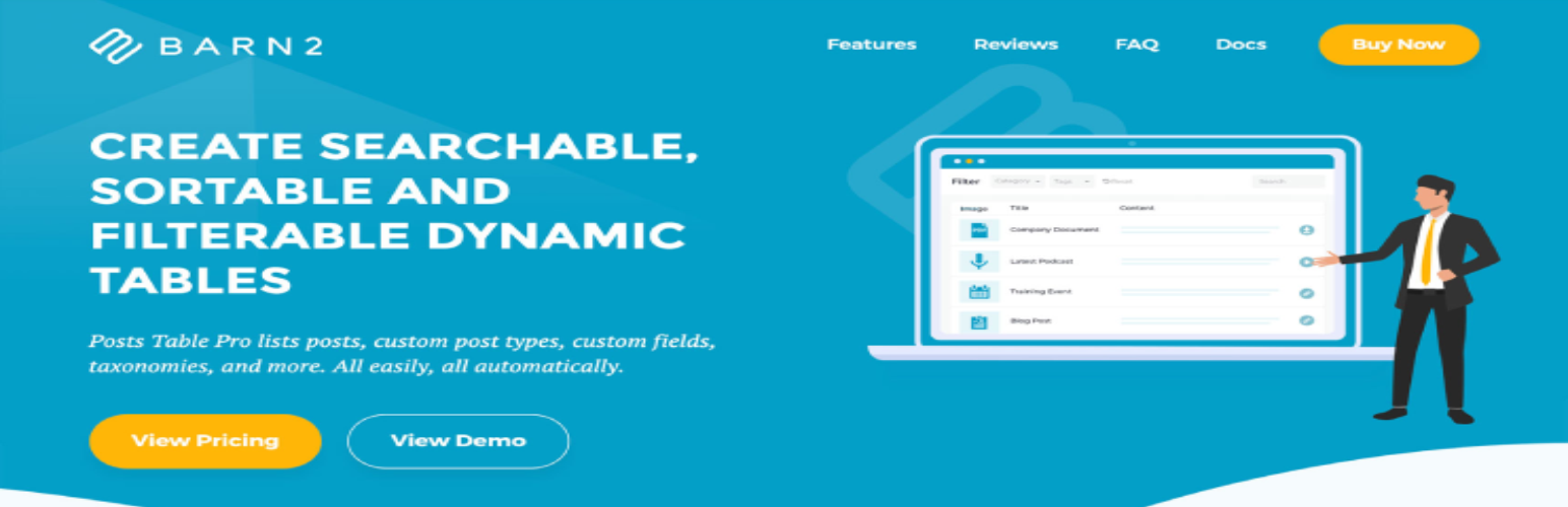 Posts Table Pro WordPress 插件