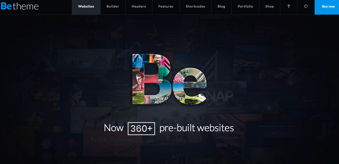 Tema WordPress BeTheme