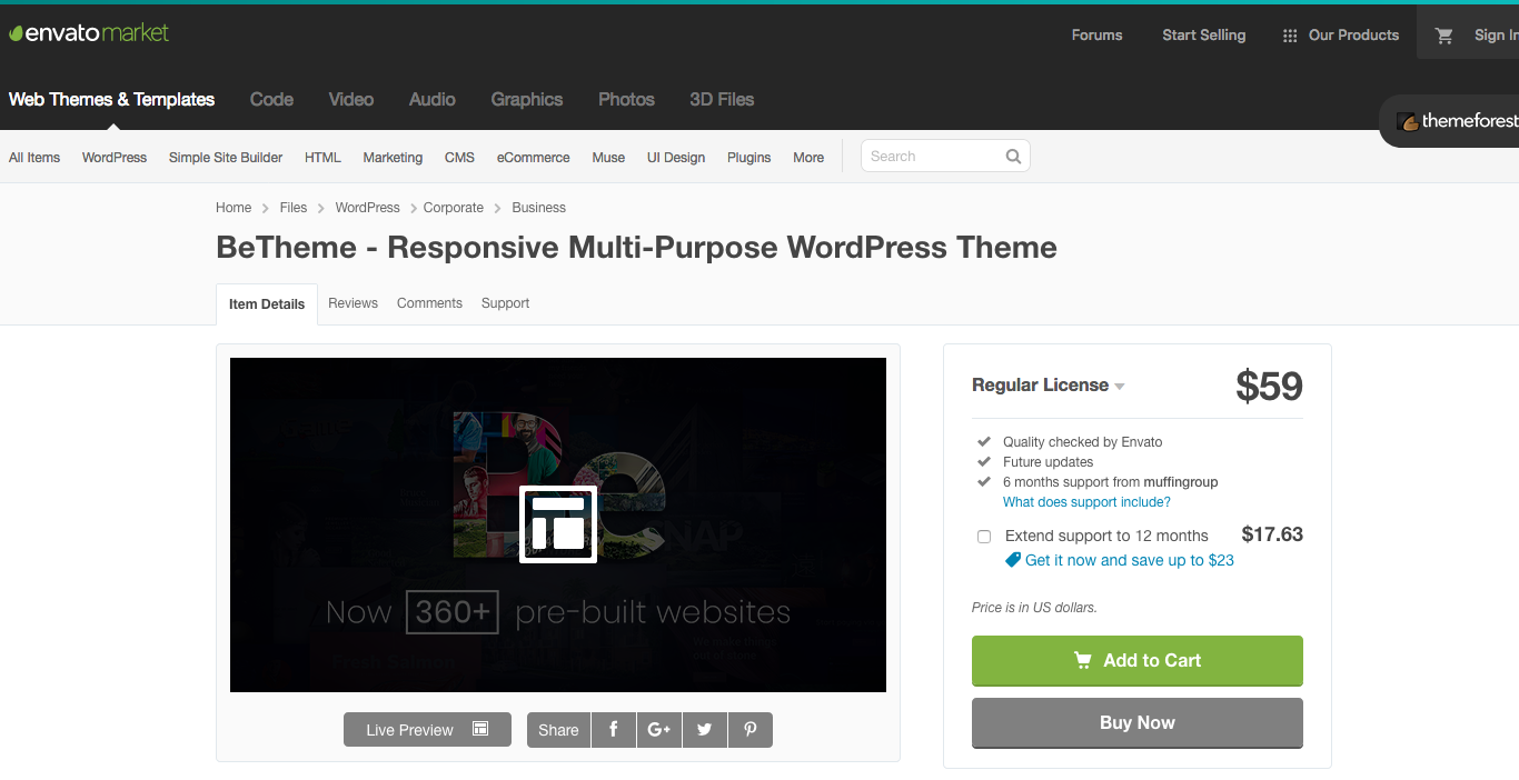 BeTheme Review