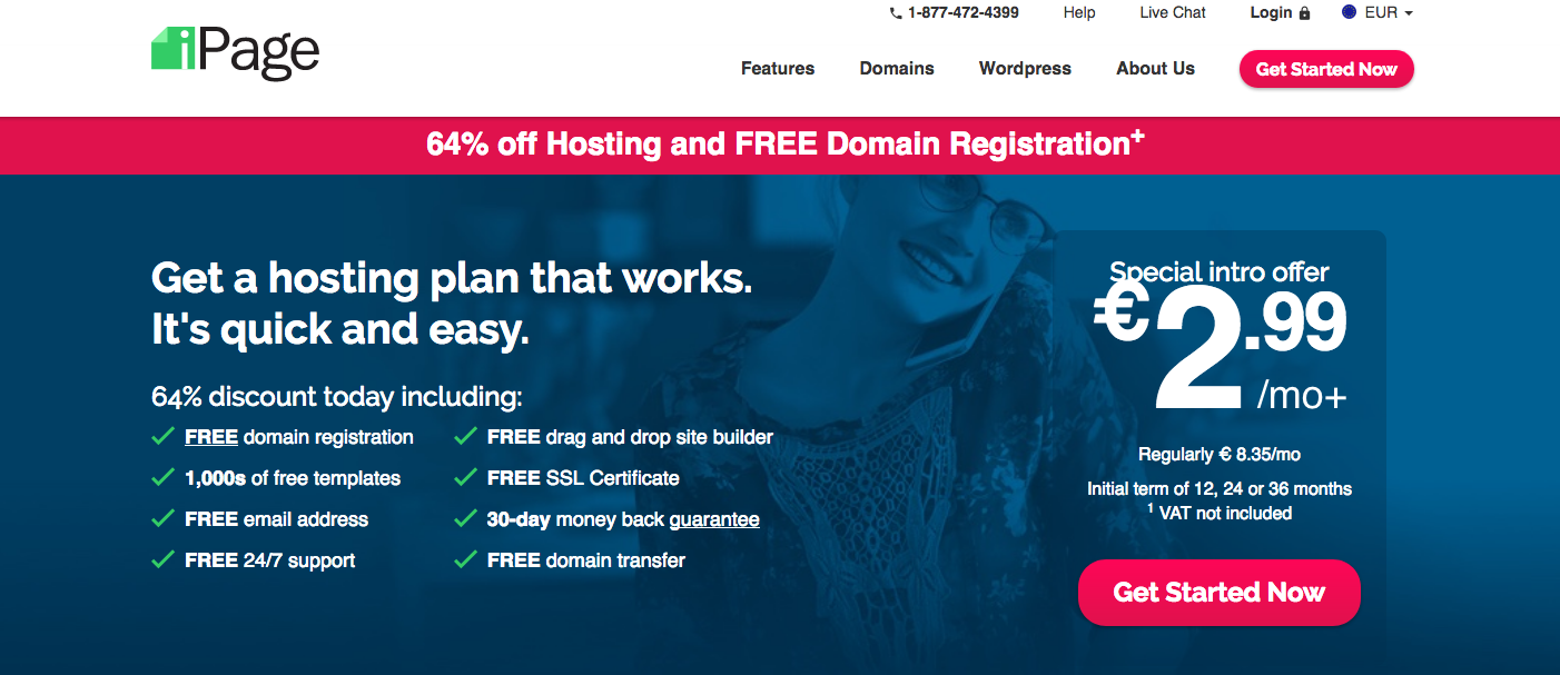 iPage WordPress