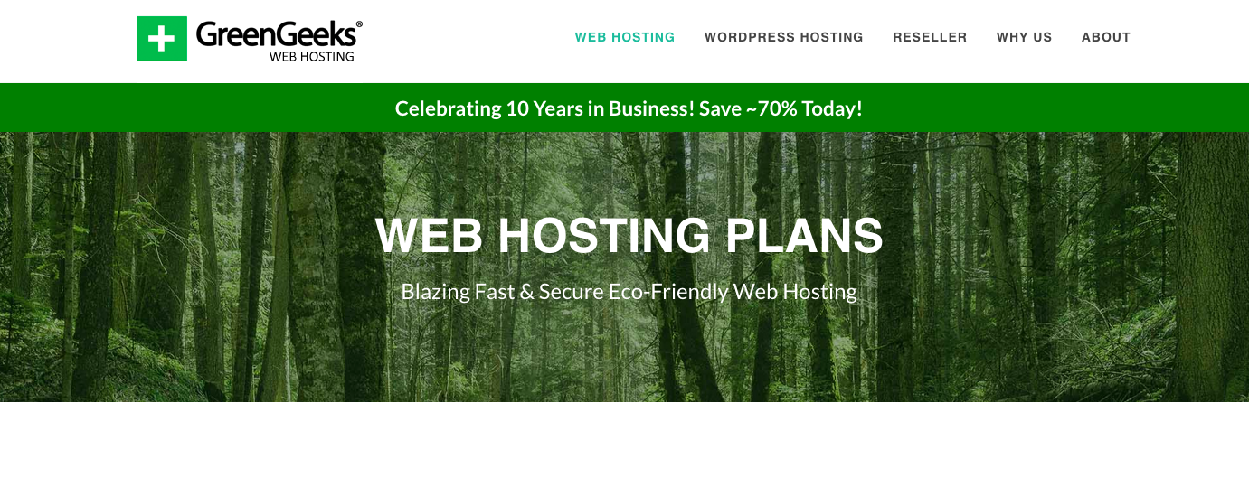 WordPress GreenGeeks
