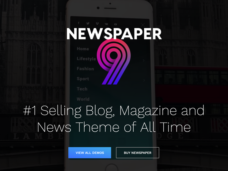 Tema WordPress per giornali