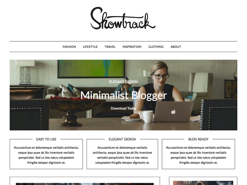 blogger minimalis