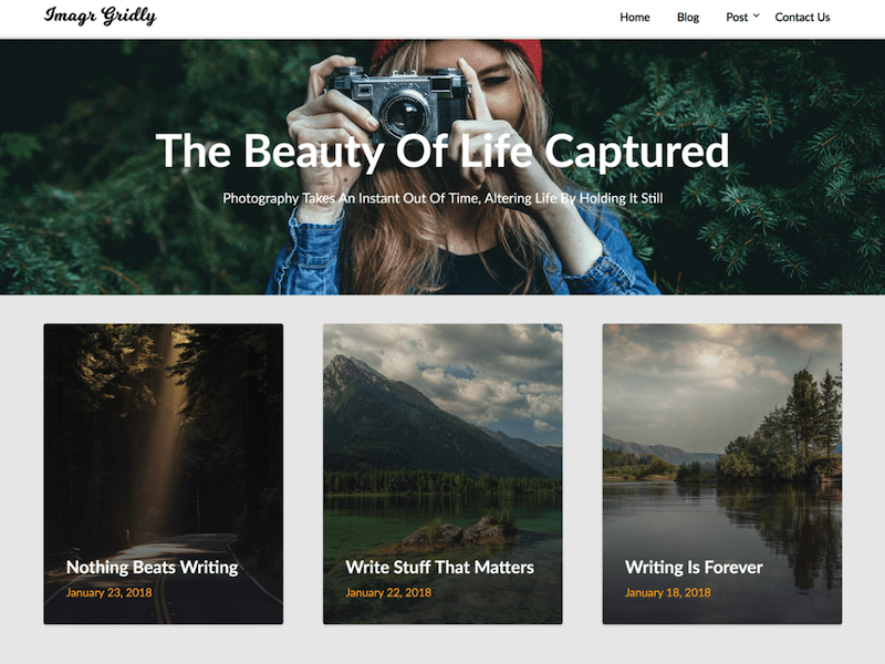 Tema WordPress Gratis Terbaik Untuk Fotografer