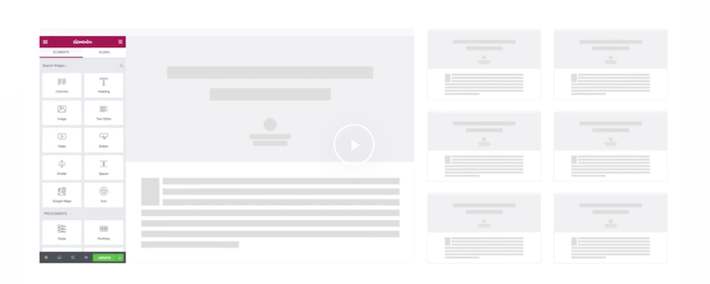 Generatore di pagine WYSIWYG di WordPress