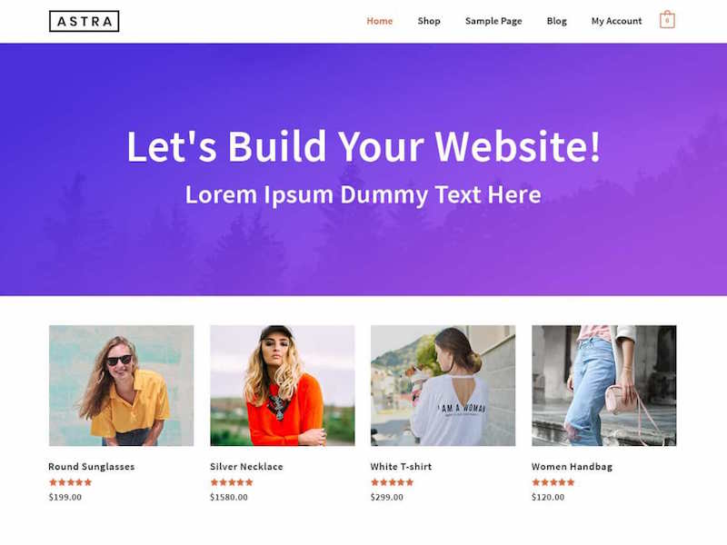 Tema WordPress Astra